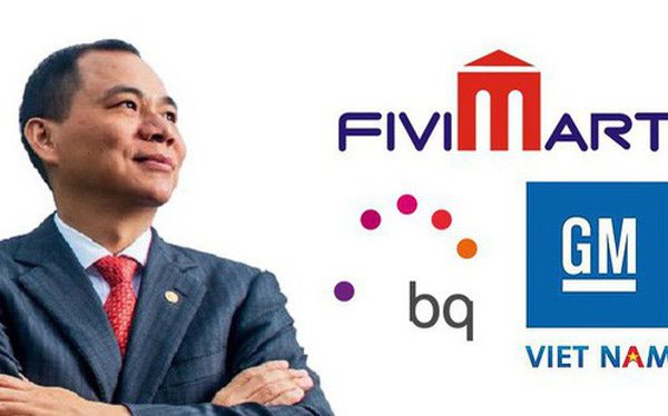 Hé lộ số tiền Vingroup đã chi cho các thương vụ mua lại GM Việt Nam, Fivimart và hãng điện thoại Tây Ban Nha