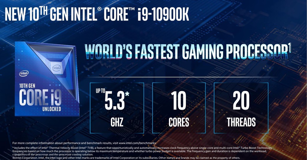 Intel ra mắt Core i9-10900K ép xung lên tới 5.3 GHz ảnh 2