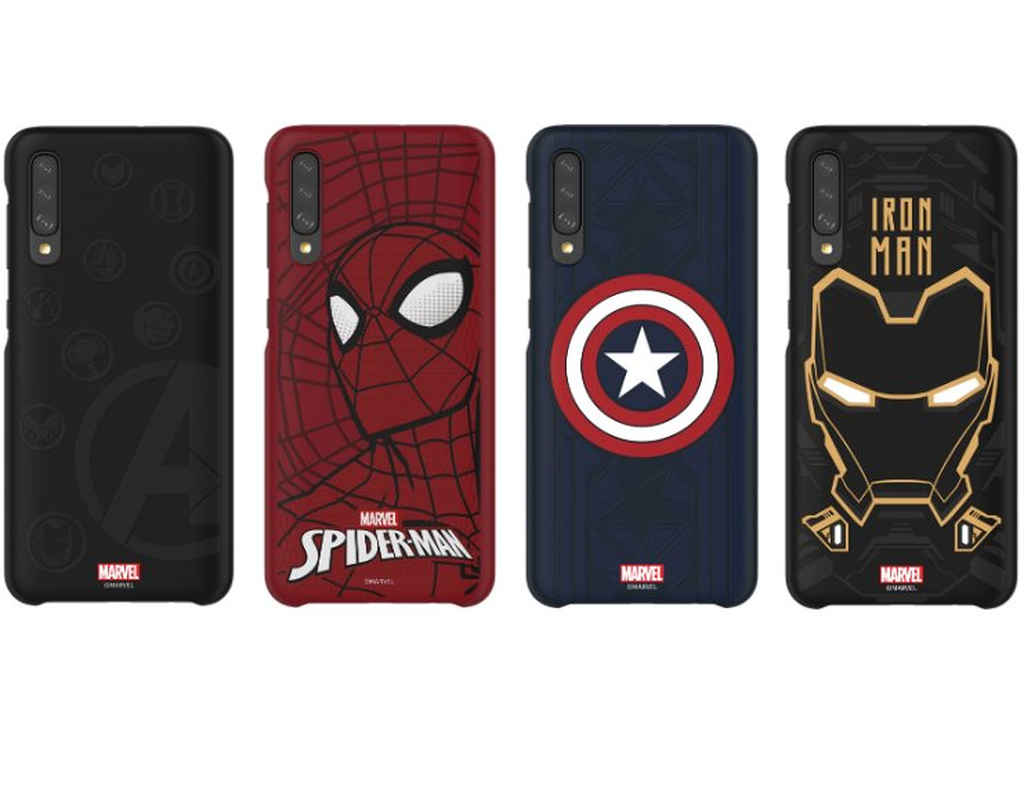 Samsung nhá hàng ốp lưng siêu anh hùng Marvel cho Galaxy A40, A50 và A70 ảnh 1