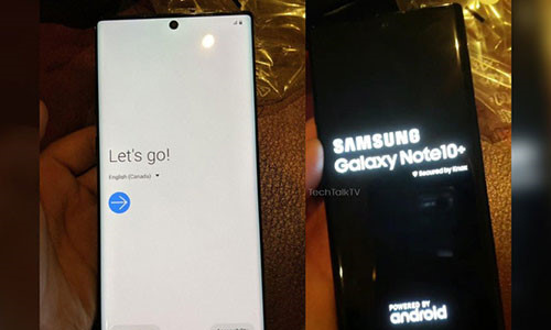 Hinh anh dau tien cua Samsung Galaxy Note10 lo dien