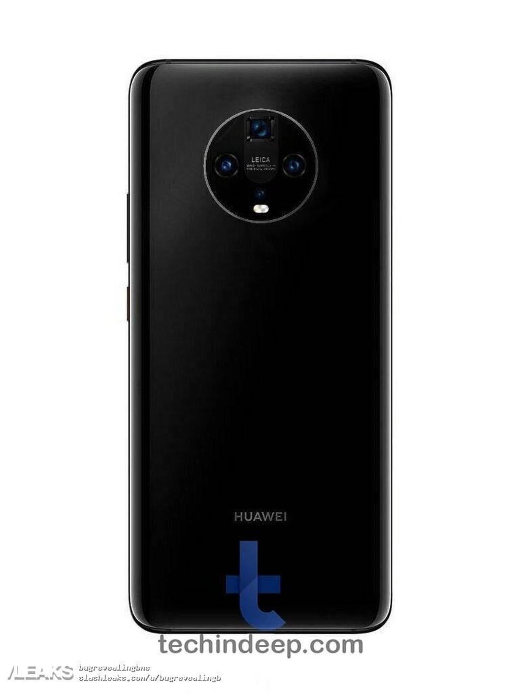 Huawei Mate 30 lộ ảnh render với cụm 4 camera hình tròn ảnh 1