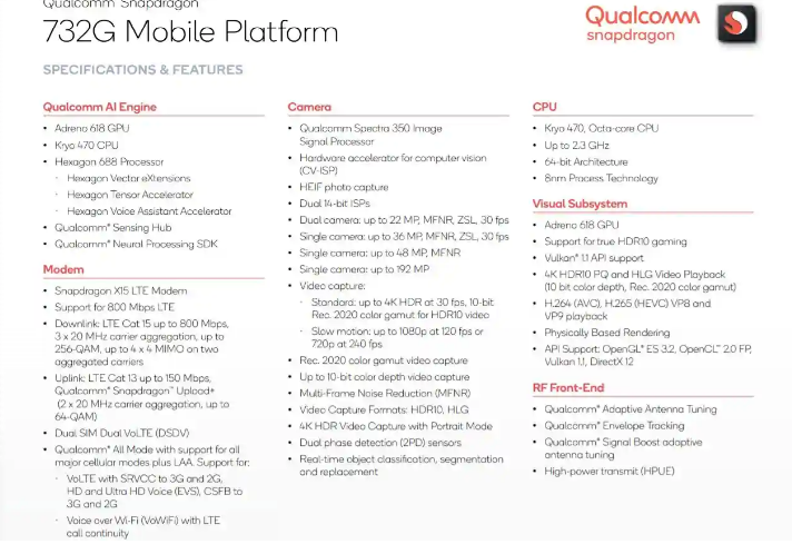 Qualcomm công bố chip Snapdragon 732G: Liều “doping” cho smartphone tầm trung ảnh 2