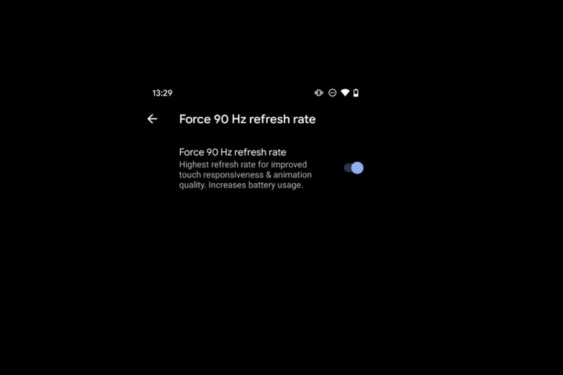 OnePlus che nhao tinh nang man hinh 90Hz cua Google Pixel 4-Hinh-2