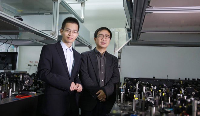 Hai nhà khoa học về công nghệ lượng tử hàng đầu của Trung Quốc.