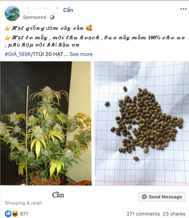 Facebook van nhan tien de quang cao can sa, ca cuoc o Viet Nam hinh anh 1 Screenshot_130.jpg