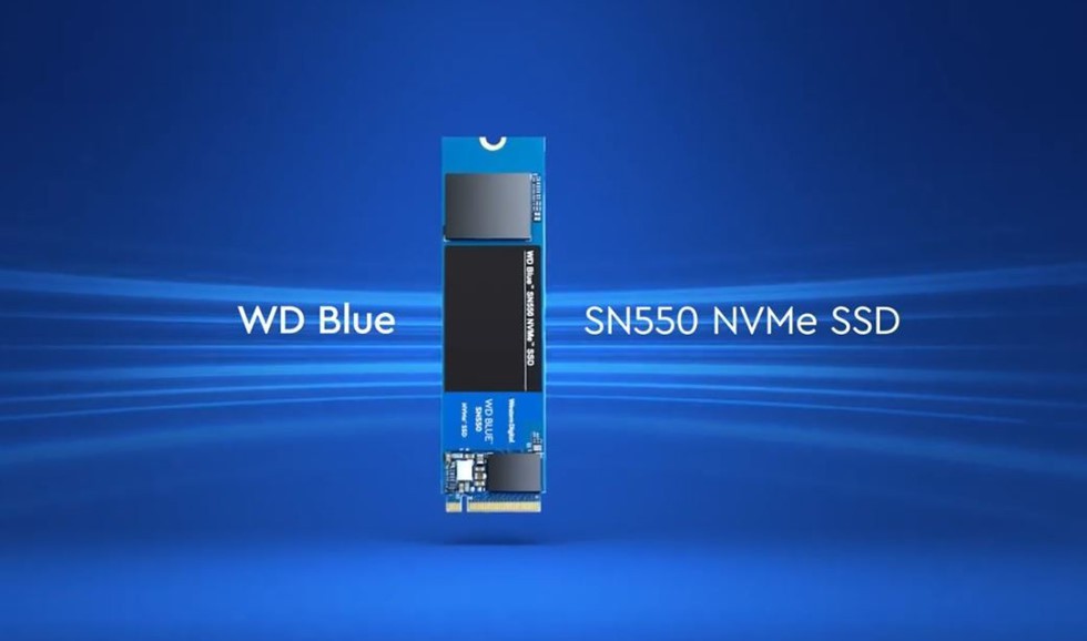 Western Digital ra mắt ổ cứng WD Blue SN550 NVMe SSD nhanh gấp 4 lần ổ cứng SATA SSD ảnh 1