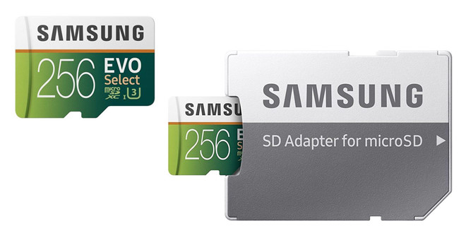 Thẻ nhớ Samsung 256 GB đang giảm giá rẻ không tưởng