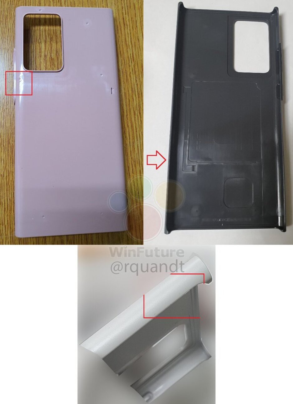 Galaxy Note 20 rò rỉ thiết kế thông qua ốp lưng ảnh 2