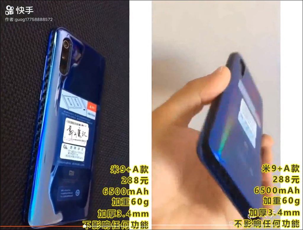 Độ pin Xiaomi Mi 9 từ 3.300mAh lên 6.500mAh ảnh 1