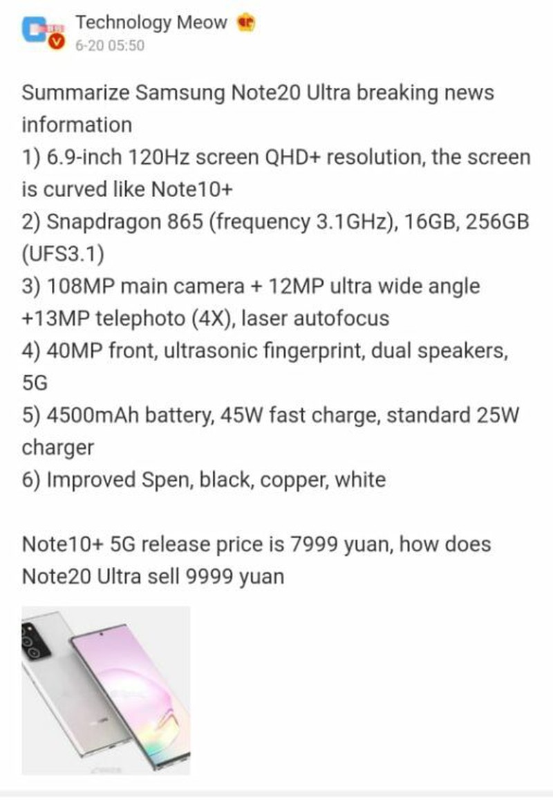 Galaxy Note 20 Ultra lo cau hinh cuc khung-Hinh-2