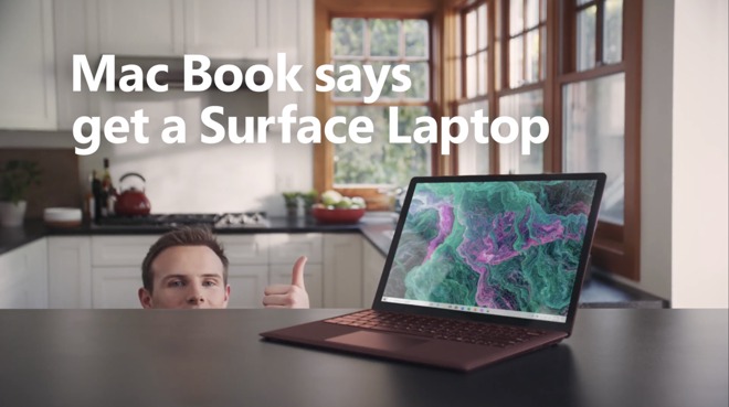 Microsoft “đá đểu” Apple trong quảng cáo Surface Laptop 2 mới nhất
