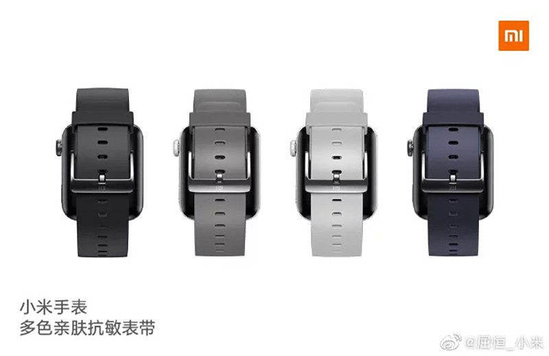 Xiaomi Mi Watch có thể phát nhạc độc lập, thay dây nhiều màu sắc ảnh 3