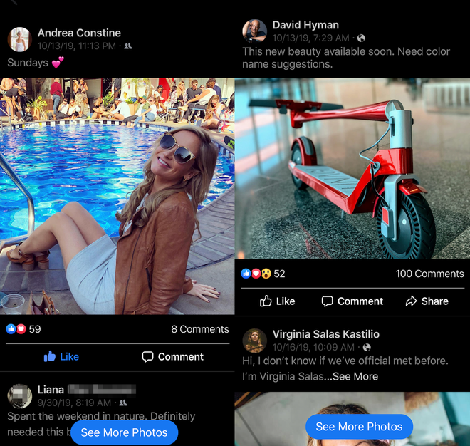 Facebook đang ngày càng nhái Instagram nhiều hơn: Cũng có feed ảnh dọc lạ lùng kéo hoài không hết - Ảnh 2.