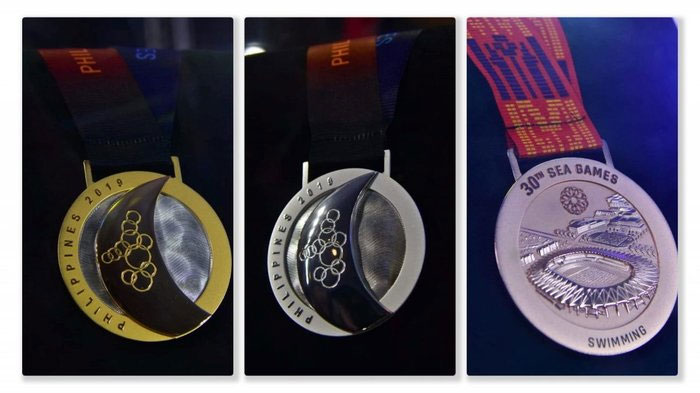 Ba tấm huy chương Vàng, Bạc và Đồng danh giá tại SEA Games 30.