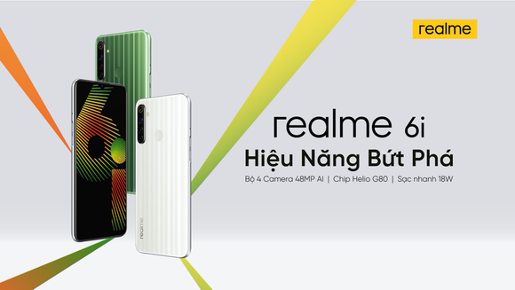 Realme ra mắt bộ đôi Realme 6i giá bán từ 5 triệu tại Việt Nam ảnh 1