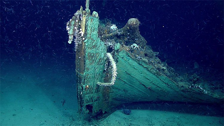 Xác tàu đắm dưới vịnh Mexico