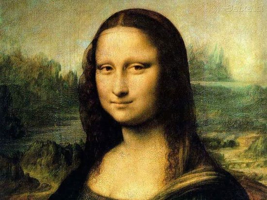 Bức họa Mona Lisa nổi tiếng.
