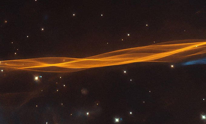 Sóng xung kích từ vụ nổ siêu tân tinh Cygnus.