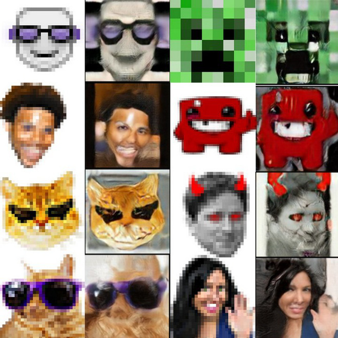 Trí tuệ nhân tạo đã học được cách biến những biểu tượng cảm xúc emoji thành những khuôn mặt kỳ dị đến phát sợ - Ảnh 3.