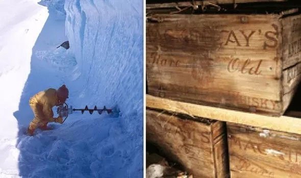 Tình cờ phát hiện “kho báu“ trăm năm chôn sâu trong băng giá Nam Cực