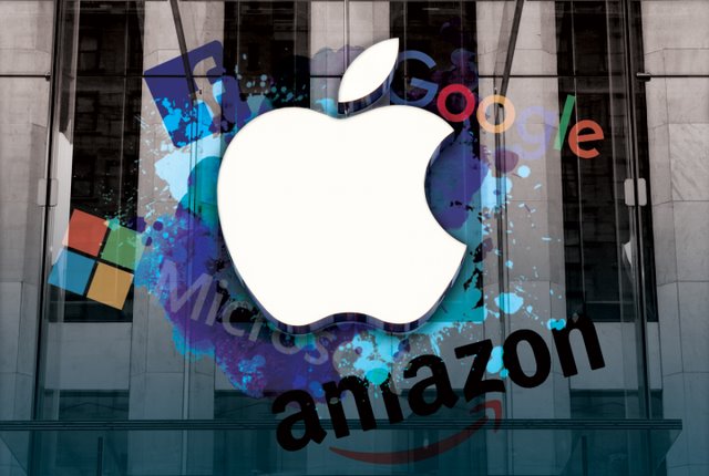 Cuộc rượt đuổi nghẹt thở giữa Apple, Amazon và Microsoft