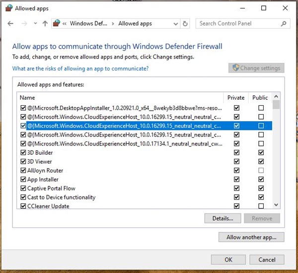 Windows 10: bỏ chặn phần mềm trên Windows Defender