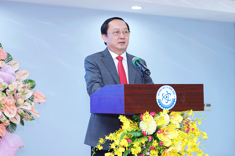 Bộ trưởng Huỳnh Thành Đạt phát biểu tại lễ kỷ niệm    Ảnh: BTC