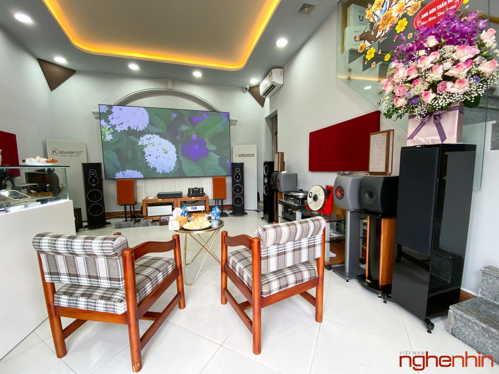Cận cảnh showroom âm thanh hi-end mới của Audio Sơn Hà tại 12 Văn Cao, Ba Đình, Hà Nội