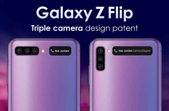 galaxy z flip 2 se dot pha thiet ke voi cum 3 camera sau hinh anh 1