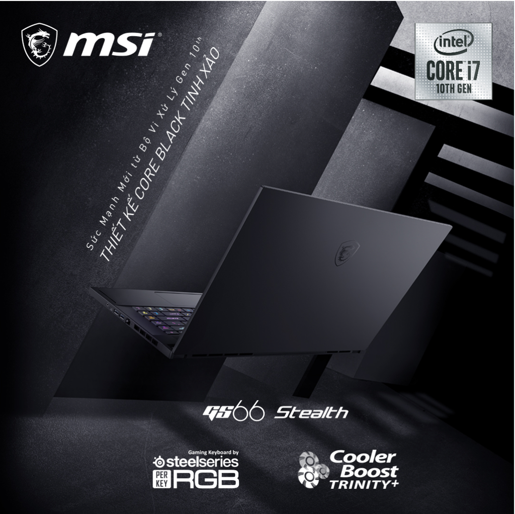 MSI nâng cấp toàn diện 6 dòng sản phẩm laptop chơi game lên CPU Intel thế hệ 10 ảnh 2