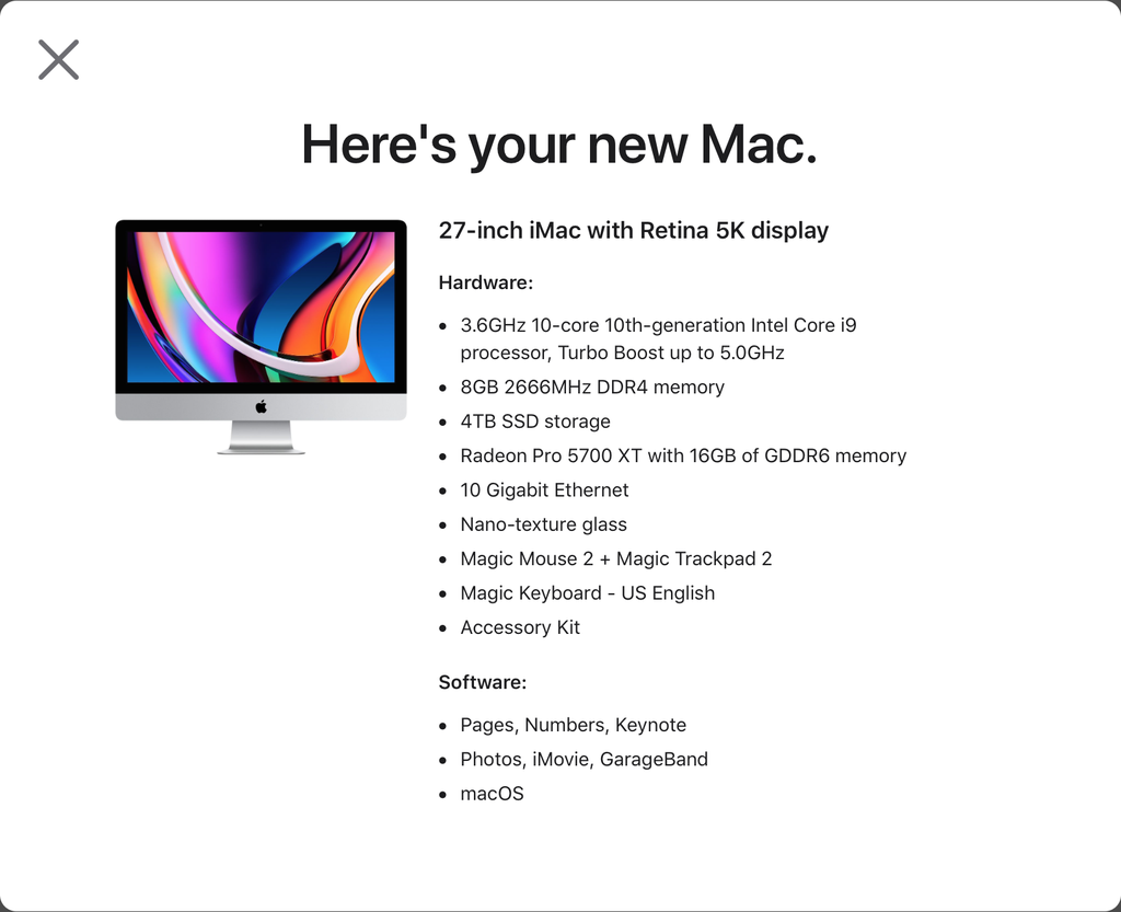 IMac 27 inch 2020 ra mắt: CPU Intel thế hệ 10, webcam 1080p, giá từ 1799 USD ảnh 2