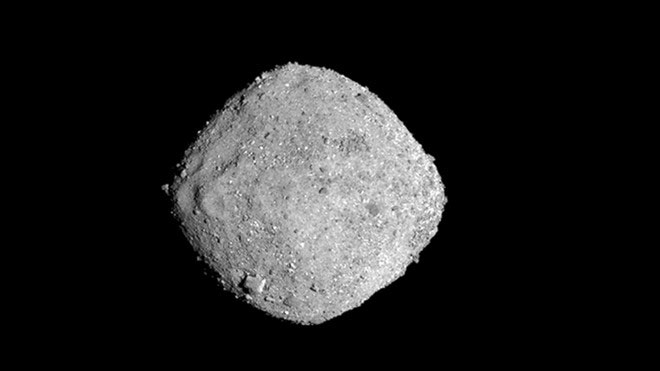 Hình ảnh thiên thạch Bennu được NASA chụp lại vào ngày 16/11.