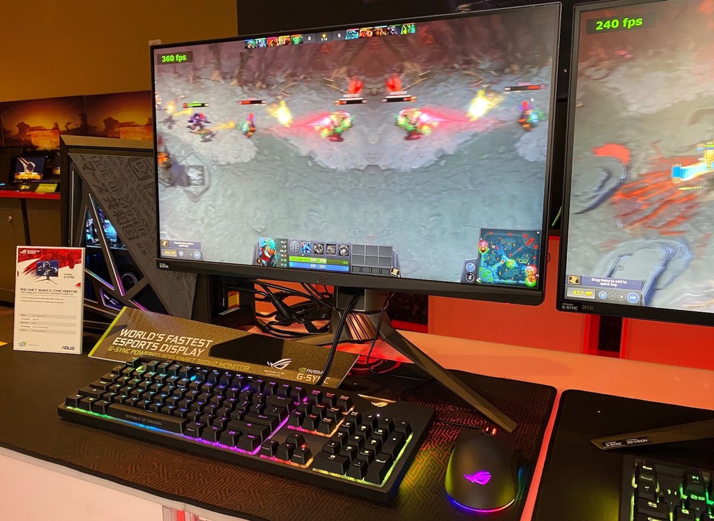 Nvidia và Asus ra mắt màn hình chơi game 360Hz đầu tiên trên thế giới ảnh 1