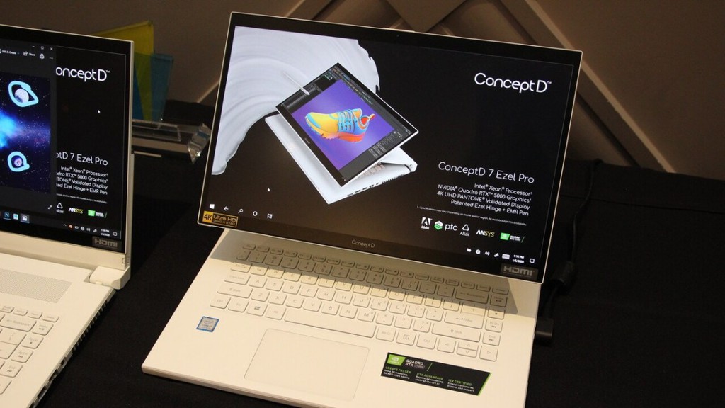 Acer ConceptD 7 Ezel có màn hình xoay lật 4K, chip Intel Xeon, giá từ 2699 USD ảnh 2