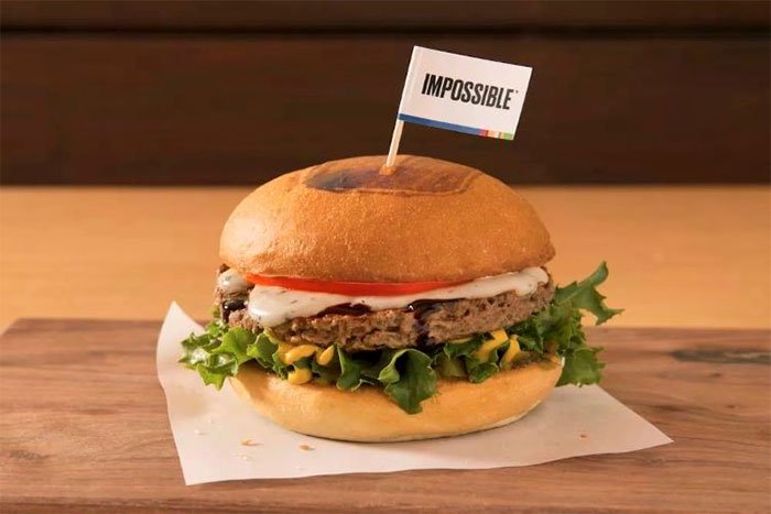 Món bánh hamburger in 3D Impossible Burger