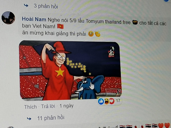 Fan Viet tran vao Facebook cau thu Thai Lan ca khia truoc tran hinh anh 3 