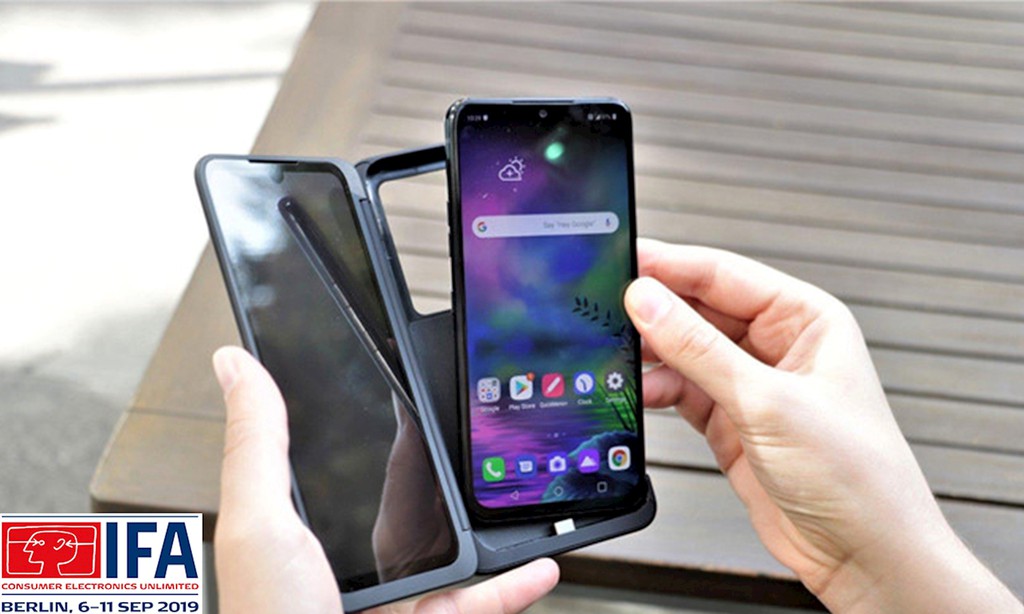 IFA 2019: LG G8X ThinQ ra mắt 3 màn hình gập, xoay 360 độ, camera selfie 32MP ảnh 3