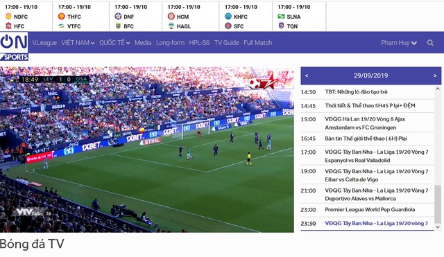 Hướng dẫn xem trực tiếp các trận đấu tại giải bóng đá Tây Ban Nha trên smartphone và máy tính - 5