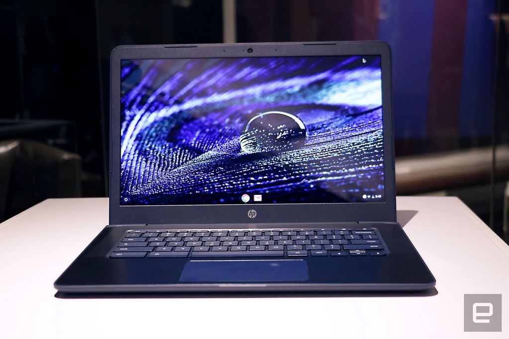 Chromebook 14 là laptop đầu tiên của HP sử dụng vi xử lý AMD ảnh 1
