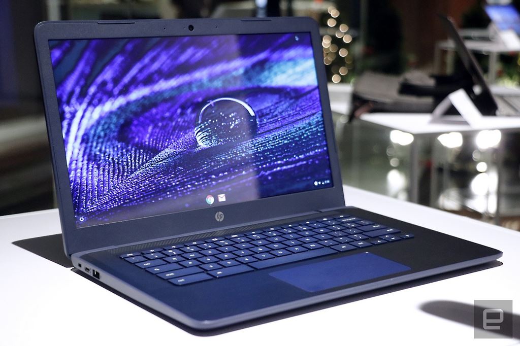 Chromebook 14 là laptop đầu tiên của HP sử dụng vi xử lý AMD ảnh 2