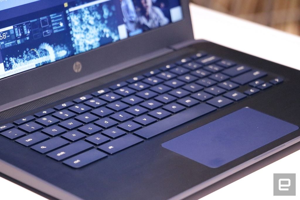 Chromebook 14 là laptop đầu tiên của HP sử dụng vi xử lý AMD ảnh 4