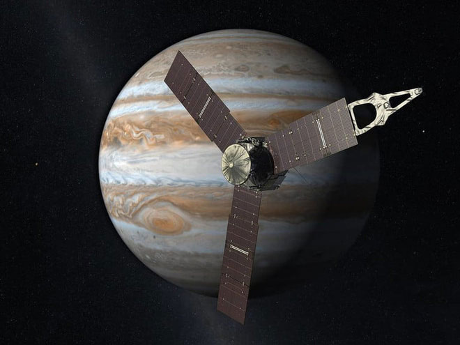 Tàu Juno tới thăm sao Mộc vào năm 2016