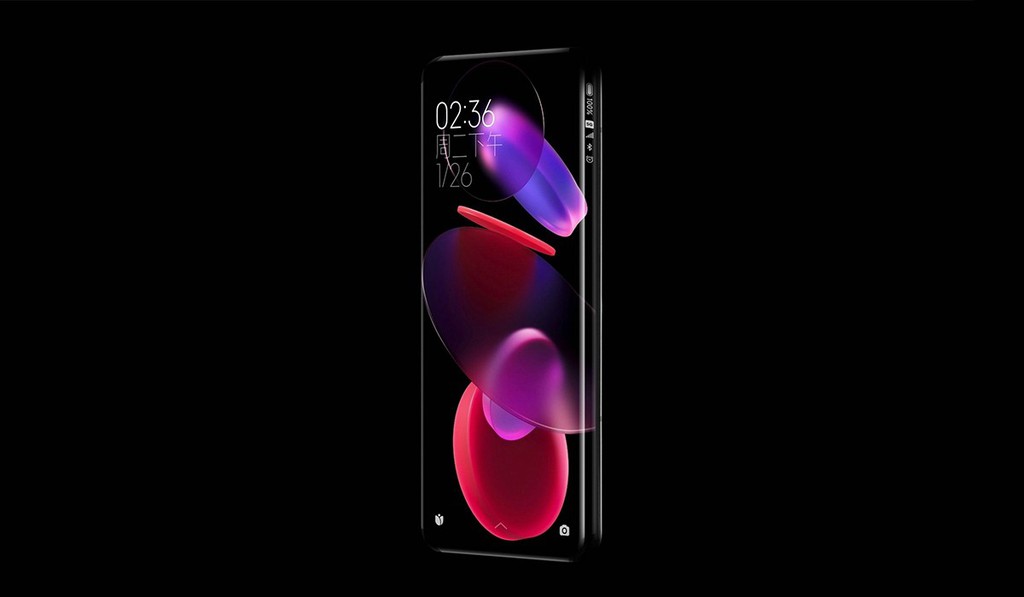 Concept điện thoại mới của Xiaomi, màn hình thác đổ nhưng cong cả 4 cạnh ảnh 1