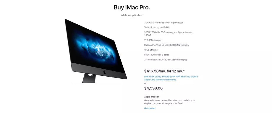 Apple chỉ bán đến khi hết hàng iMac Pro ảnh 2