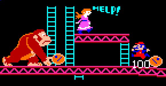 Mario xuất hiện lần đầu tiên trong Donkey Kong.