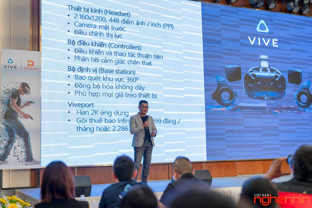 HTC ra mắt bộ 3 kính thực tế ảo VIVE giá từ 20,7 triệu ảnh 3