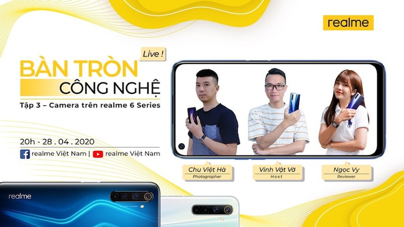 Realme 6 va 6 Pro duoc chuyen gia danh gia cao ve camera