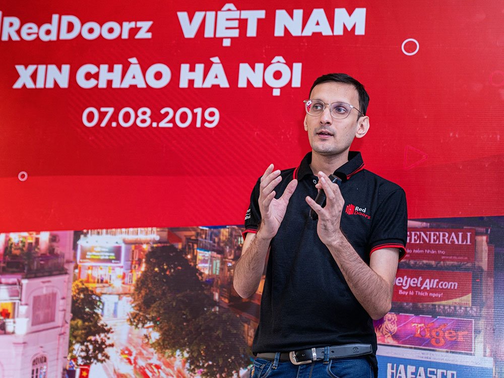 Nền tảng hỗ trợ đặt phòng khách sạn RedDoorz nhắm tới mục tiêu “phủ” 220 khách sạn tại Việt Nam vào cuối 2019