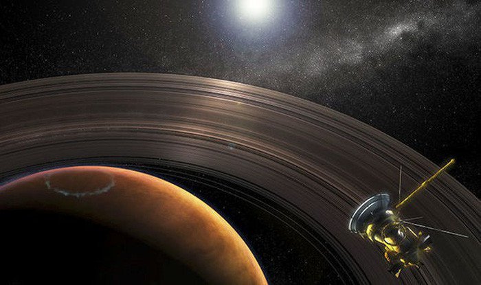 Do quay quanh trục quá nhanh, sao Thổ trở thành hình cầu dẹt