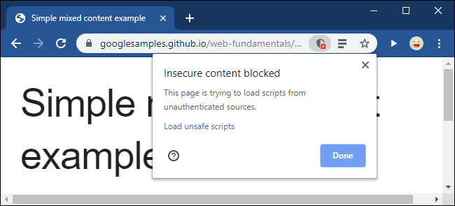 “Nội dung hỗn hợp” là gì? Tại sao trình duyệt Chrome lại muốn chặn những nội dung này?